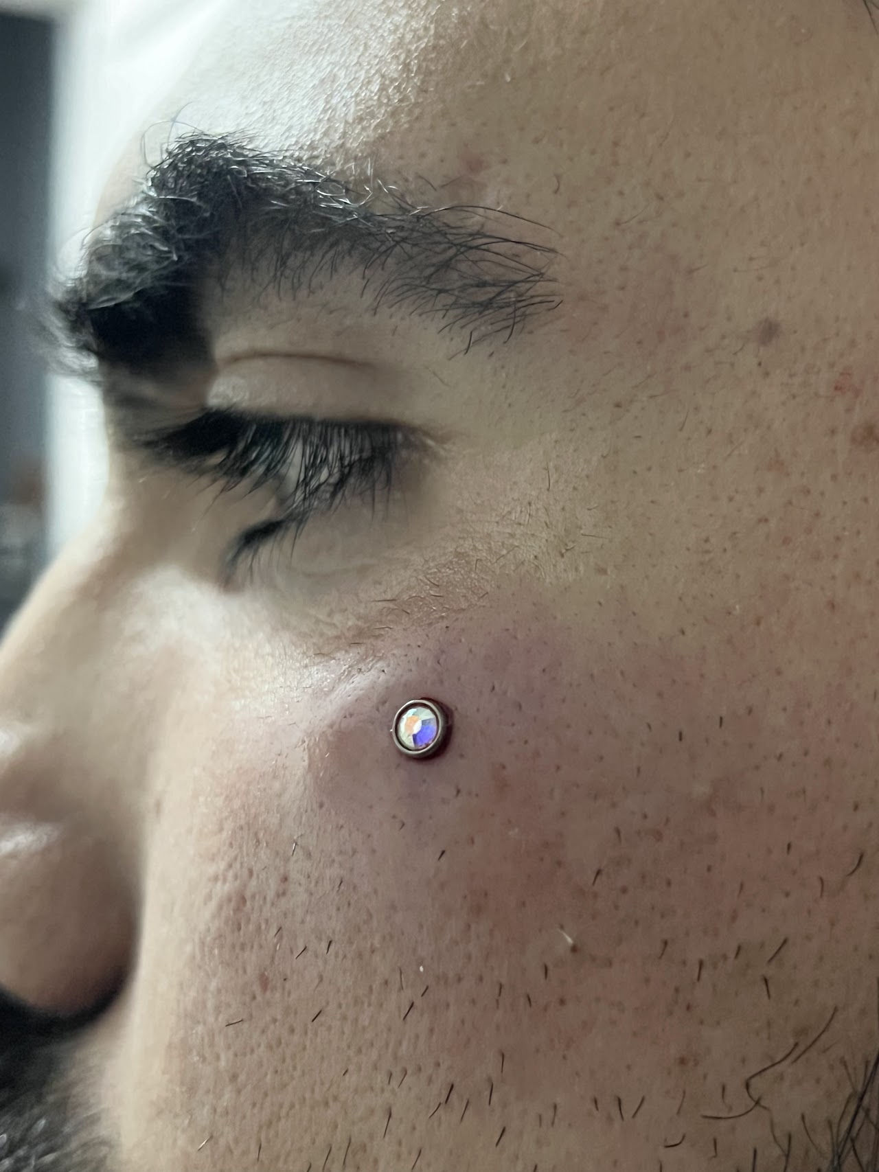 Body piercing titanio daith y helix curaduria fina